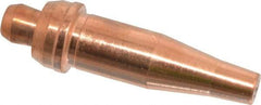 Value Collection - 1/4 to 1/2 Inch Cutting Torch Tip - Tip Number 0, Acetylene, For Use with Victor Torches - Exact Tool & Supply