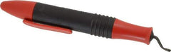 Shaviv - Hand Deburring Tool - B Blade Holder, High Speed Steel Blade - Exact Tool & Supply