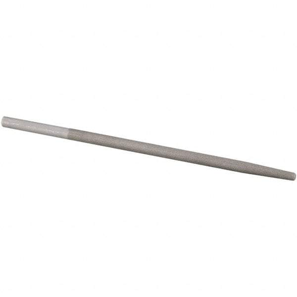 Dynabrade - 6" Swiss Pattern Round File - Double Cut - Exact Tool & Supply