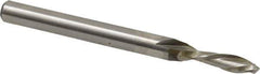 Onsrud - 3/16" Cutting Diam x 5/8" Length of Cut, 2 Flute, Downcut Spiral Router Bit - Uncoated, Right Hand Cut, High Speed Steel, 2-7/8" OAL x 1/4" Shank Diam, Double Edge, 19 to 32° Helix Angle - Exact Tool & Supply
