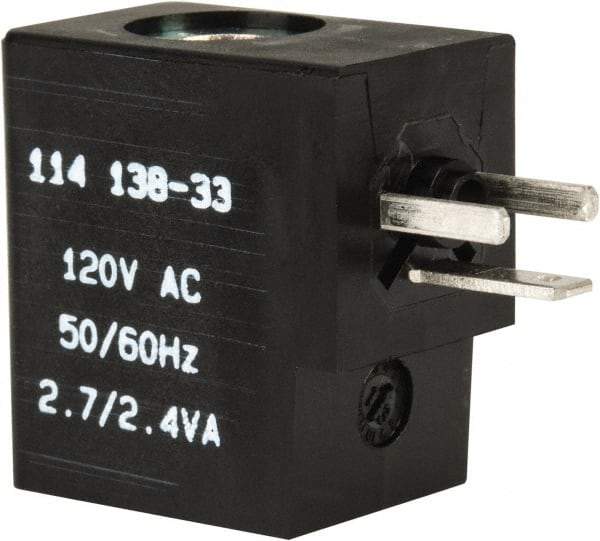 ARO/Ingersoll-Rand - 120 VAC Coil Stacking Solenoid Valve - For Use with Sierra 18mm & Premair Valves - Exact Tool & Supply