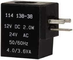 ARO/Ingersoll-Rand - 12 VDC Coil Stacking Solenoid Valve - For Use with Sierra 18mm & Premair Valves - Exact Tool & Supply