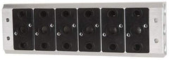 ARO/Ingersoll-Rand - 1/4", 1/4" 6 Station Manifold Stacking Solenoid Valve - For Use with 6 Station - Exact Tool & Supply