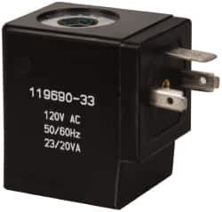 ARO/Ingersoll-Rand - 30mm 120 VAC Coil Stacking Solenoid Valve - For Use with Stacking Solenoid Valves - Exact Tool & Supply