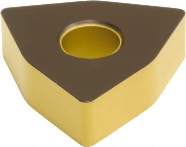Sumitomo - WNMA432 Grade AC700G Carbide Turning Insert - TiC Finish, 80° Trigon, 1/2" Inscr Circle, 3/16" Thick, 1/32" Corner Radius - Exact Tool & Supply
