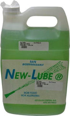Superbee - New-Lube, 1 Gal Bottle Cutting Fluid - Water Soluble, For Cleaning - Exact Tool & Supply