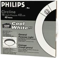 Philips - 40 Watt Fluorescent Tubular 4 Pin Lamp - 4,100°K Color Temp, 2,500 Lumens, T8, 12,000 hr Avg Life - Exact Tool & Supply