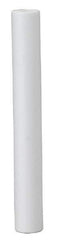 Pentair - 2-3/8" OD, 1µ, Polypropylene Spun Bonded Cartridge Filter - 30" Long, Reduces Sediments - Exact Tool & Supply