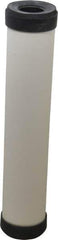 Pentair - 1-7/8" OD, 1µ, Ceramic Giardia & Cryptosporidium Reduction Cartridge Filter - 9-3/4" Long, Reduces Sediments & Cysts - Exact Tool & Supply