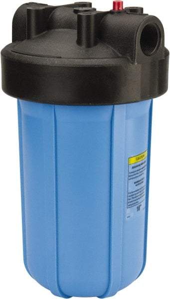 Pentair - 7-1/4 Inch Outside Diameter, 15 Inch Cartridge Length, 50 Micron Rating, Cartridge Filter Assembly - 1 Inch Pipe, Reduces Sediment - Exact Tool & Supply
