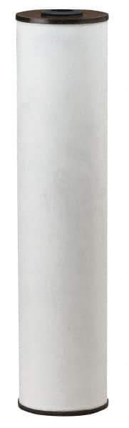 Pentair - 4-1/2" OD, Iron Reduction Resin Cartridge Filter - 20" Long, Reduces Tastes & Iron - Exact Tool & Supply