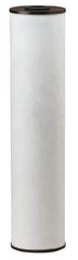 Pentair - 4-1/2" OD, Iron Reduction Resin Cartridge Filter - 20" Long, Reduces Tastes & Iron - Exact Tool & Supply