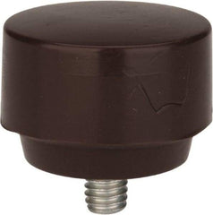 Proto - 1-1/2" Face Diam, Grade Soft, Brown Soft Face Hammer Tip - Plastic - Exact Tool & Supply