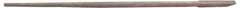 Ampco - 60" OAL Nonsparking Pry Bar - 1-1/4" Wide, Aluminum Bronze - Exact Tool & Supply