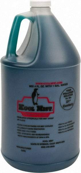 Kool Mist - Formula 77, 1 Gal Bottle Cutting Fluid - Water Soluble, For Cutting - Exact Tool & Supply