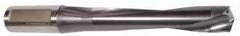 Sumitomo - 41/64" 140° Solid Carbide Jobber Drill - TiAlN Finish, Right Hand Cut, Spiral Flute, Round with Flats Shank, 6-17/32" OAL, V-Point Point - Exact Tool & Supply
