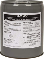 Made in USA - 5 Gal Pail Parts Washer Fluid - Solvent-Based - Exact Tool & Supply