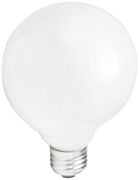 Philips - 400 Watt Incandescent Decorative Medium Screw Lamp - 2,700°K Color Temp, 6,645 Lumens, 120, 130 Volts, Dimmable, G30, 800 hr Avg Life - Exact Tool & Supply