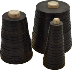 Eagle Rock - 48 Piece, Lathe Chuck Anti-Backlash Ring Set - 1 to 3-15/16" OD - Exact Tool & Supply