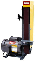 Kalamazoo - 48 Inch Long x 2 Inch Wide Horizontal and Vertical Belt Sanding Machine - 4,500 Ft./min Belt Speed, 1/2 Hp, Single Phase - Exact Tool & Supply