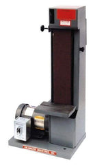 Kalamazoo - 60 Inch Long x 4 Inch Wide Vertical Belt Sanding Machine - 3,450 Ft./min Belt Speed, 1 Hp, Single Phase - Exact Tool & Supply
