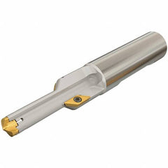 Iscar - 0.65 to 0.669" Diam, 1.4" Max Depth, 3/4" Shank Diam, 4.17" OAL, Replaceable Tip Drill - AOMT, IDI-SG, IDI-SK Insert, DCT Toolholder, Series ChamDrill - Exact Tool & Supply
