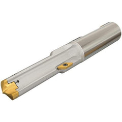 Iscar - 14.01 to 15mm Diam, 39.03mm Max Depth, 18.01mm Shank Diam, 108.08mm OAL, Replaceable Tip Drill - AOMT, IDI-SG, IDI-SK Insert, DCT Toolholder, Series ChamDrill - Exact Tool & Supply