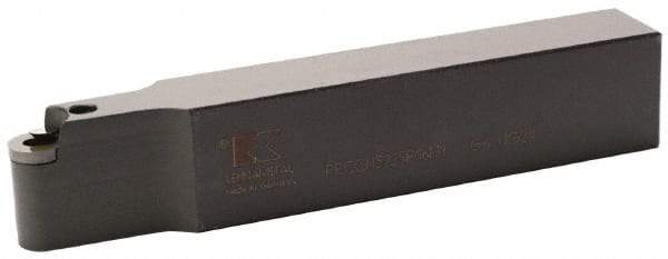 Kennametal - PRCC, Neutral Cut, 0° Lead Angle, 32mm Shank Height x 32mm Shank Width, Neutral Rake Indexable Turning Toolholder - 170mm OAL, RC..2006.. Insert Compatibility, Series Fix-Perfect - Exact Tool & Supply