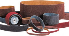 Standard Abrasives - 1/2" Wide x 18" OAL, 240 Norax Grit, Aluminum Oxide Abrasive Belt - Aluminum Oxide, Very Fine, Nonwoven - Exact Tool & Supply