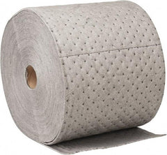 Brady SPC Sorbents - 23 Gal Capacity per Package, Universal Roll - 150' Long x 15" Wide, Polypropylene - Exact Tool & Supply