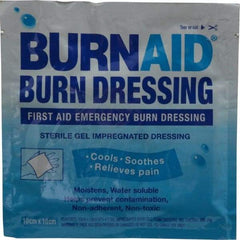 Medique - 4" Long x 4" Wide, General Purpose Gel Soaked Burn Dressing - Exact Tool & Supply