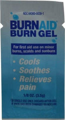 Medique - (25) 1/8 oz Burn Relief Gel - Comes in Packet - Exact Tool & Supply