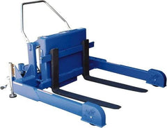 Vestil - 6,000 Lb Load Limit, Straddle Portable Tilting Table - 90° Tilting Angle, 3-5/8' Low Height - Exact Tool & Supply