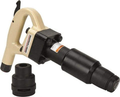Ingersoll-Rand - 1,900 BPM, 3 Inch Long Stroke, Pneumatic Chipping Hammer - 31 CFM Air Consumption, 7/8 NPT Inlet - Exact Tool & Supply