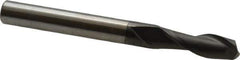 Niagara Cutter - 1/4", 3/4" LOC, 1/4" Shank Diam, 2-1/2" OAL, 2 Flute, Solid Carbide Square End Mill - Single End, Diamond Finish, Spiral Flute, 30° Helix, Centercutting, Right Hand Cut, Right Hand Flute, Series DIA230 - Exact Tool & Supply