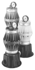 ARO/Ingersoll-Rand - Shock Blocker Pulsation Dampener, Air Operated Diaphragm Pump - PTFE Diaphragm, Polypropylene Housing - Exact Tool & Supply