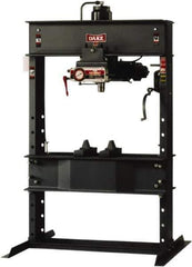 Dake - 150 Ton Electric Shop Press - 16 Inch Stroke, 2 HP - Exact Tool & Supply