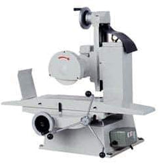 Enco - 12 Inch Long x 6 Inch Wide Table, Manual Bench Machine Surface Grinder - 3/4 hp, 3,450 RPM Spindle Speed, 36-1/2 Inch Overall Length, 1-1/4 Inch Arbor Hole Diameter - Exact Tool & Supply