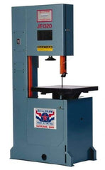 Roll-In Saw - 20 Inch Throat Capacity, Vertical Bandsaw - 70 to 500 SFPM, 2 HP, Three Phase - Exact Tool & Supply