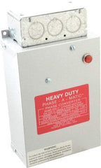 Made in USA - 1/3 to 3/4 hp Static Phase Converter - Exact Tool & Supply