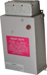 Made in USA - 3/4 to 1-1/2 hp Static Phase Converter - Exact Tool & Supply