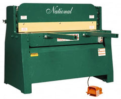 Made in USA - Floor Shears Power Type: Hydraulic Blade Length (Inch): 48 - Exact Tool & Supply
