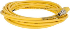 Brad Harrison - 4 Amp, Male 90° Cordset Sensor and Receptacle - 250 VAC/VDC, 4m Cable Length, IP68 Ingress Rating - Exact Tool & Supply