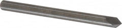 Accupro - 1/8" Diam 2 Flute Single End Solid Carbide Chamfer Mill - Exact Tool & Supply
