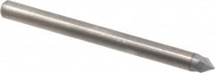 Accupro - 1/8" Diam 2 Flute Single End Solid Carbide Chamfer Mill - Exact Tool & Supply