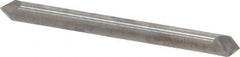 Accupro - 1/8" Diam 2 Flute Double End Solid Carbide Chamfer Mill - Exact Tool & Supply