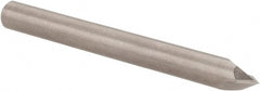 Accupro - 1/4" Diam 2 Flute Single End Solid Carbide Chamfer Mill - Exact Tool & Supply