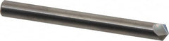 Accupro - 1/4" Diam 2 Flute Single End Solid Carbide Chamfer Mill - Exact Tool & Supply