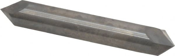 Accupro - 3/8" Diam 2 Flute Double End Solid Carbide Chamfer Mill - Exact Tool & Supply