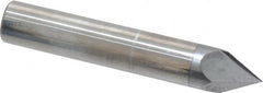 Accupro - 1/2" Diam 2 Flute Single End Solid Carbide Chamfer Mill - Exact Tool & Supply